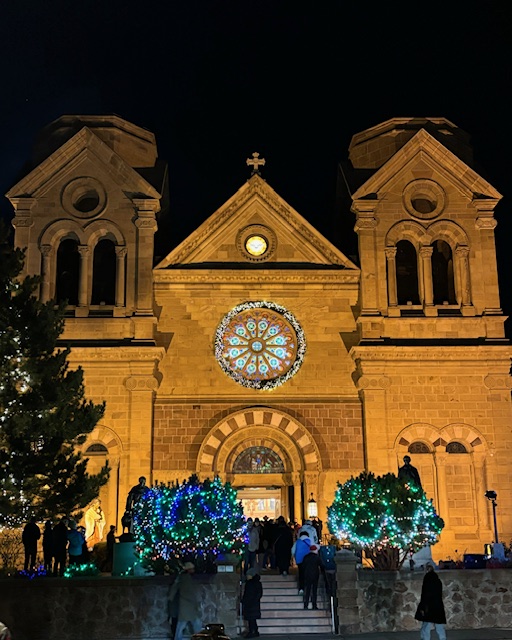 The Basilica Cathedral of St. Francis of Assisi in Santa Fe, New Mexico