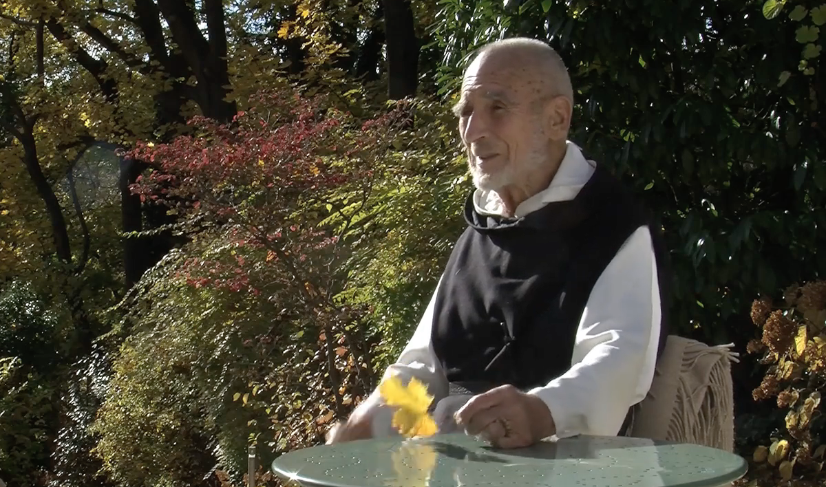 Br. David in the documentary film Fulfilled Life — When the Cup Overflows