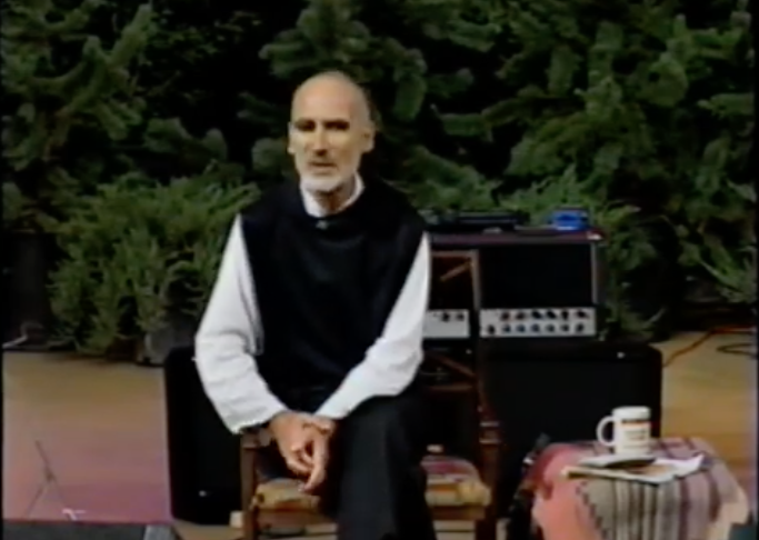 Br. David at the 1995 "Choices in Action" Symposium in Aspen, Colorado