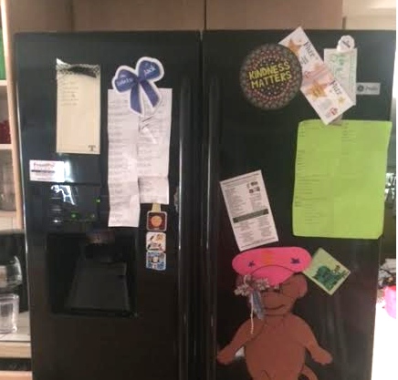 fridge door