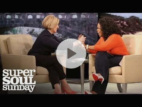 Brene Brown and Oprah Winfrey